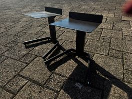 2 x hochwertige Stereoboxen Boxenständer