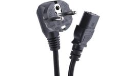 Netzkabel PC Kaltgerätestecker Schuko Typ F NEMA-5 Typ B 🔌