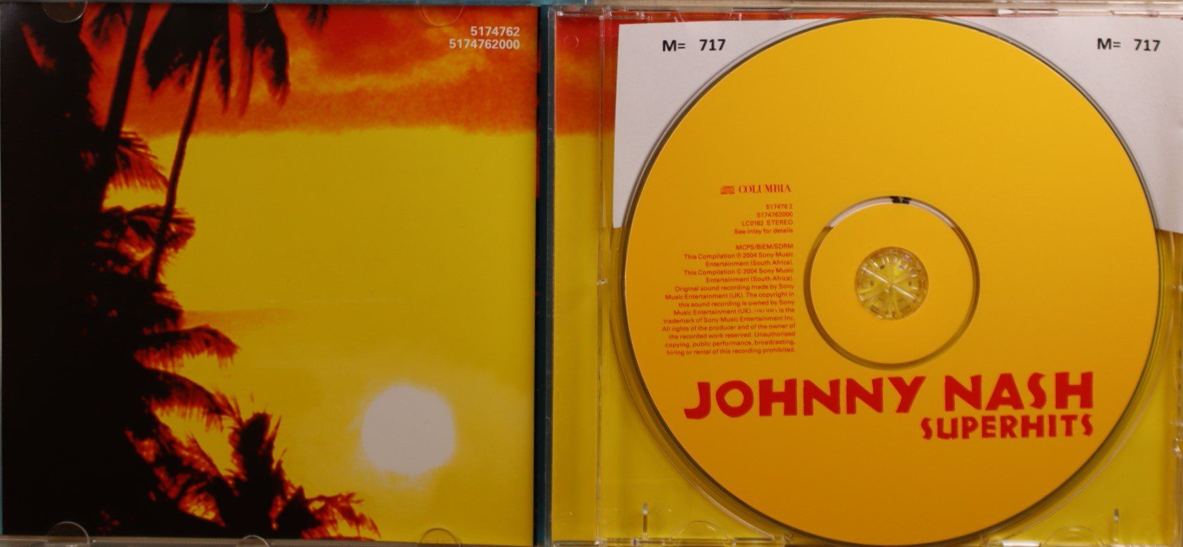 CD: Johnny Nash – Super Hits – Usato da Luzern venduto da CONTENTI 1