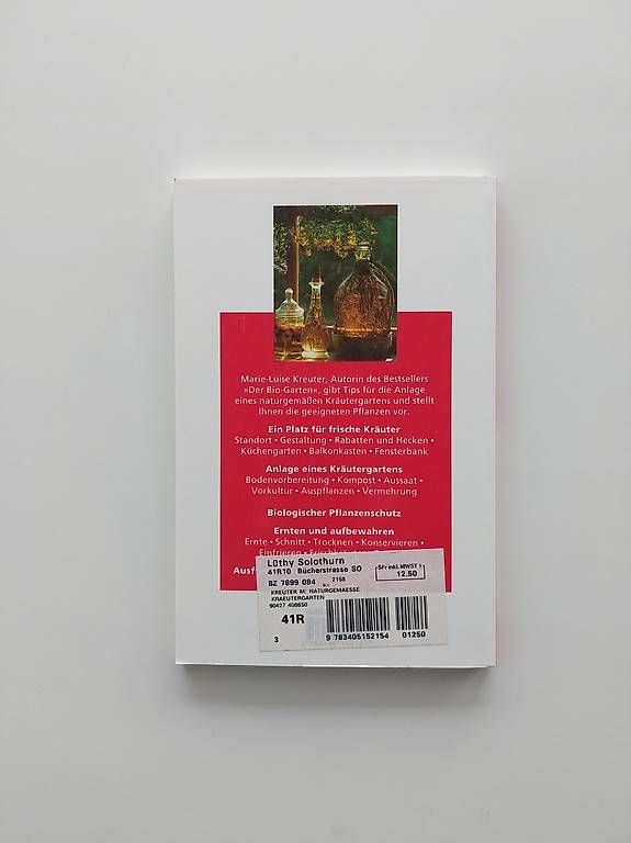 Libri: Der naturgemässe Kräutergarten – Usato da Balm b. Günsberg venduto da rob_smj8 1