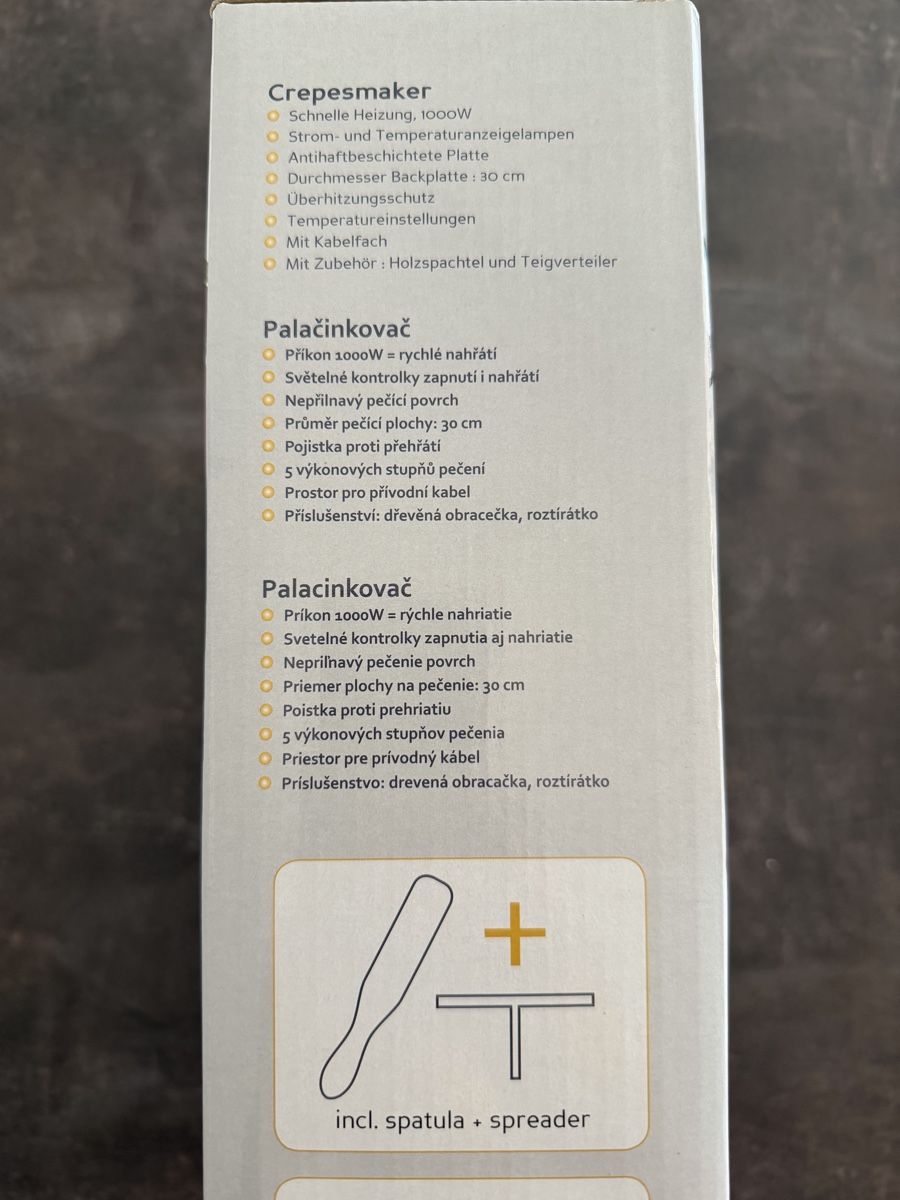 Appareils de cuisine: Crepe Ofen Domo DO9042P – Neuf avec emballage d'origine à Winkel par cepunkt 1