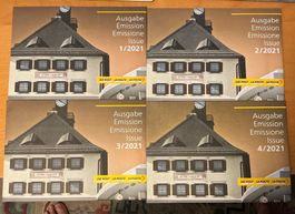 JAHRESSET 2021 ERSTTAGSUMSCHLAEGE ORIGINALPREIS ca. 90.0 FR.