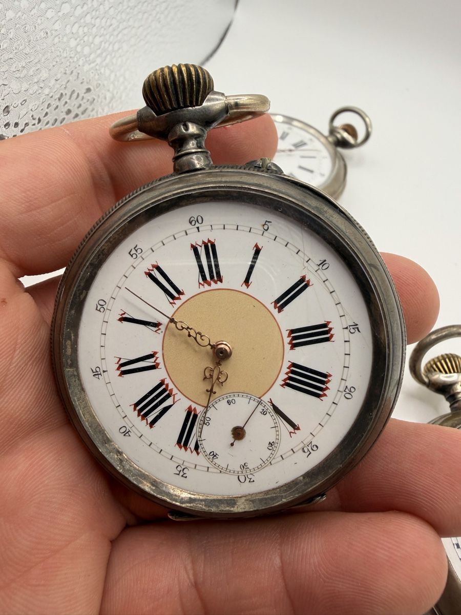 Orologi: Silber Taschenuhren Loot! – Usato da Rothrist venduto da Mm-watch 2