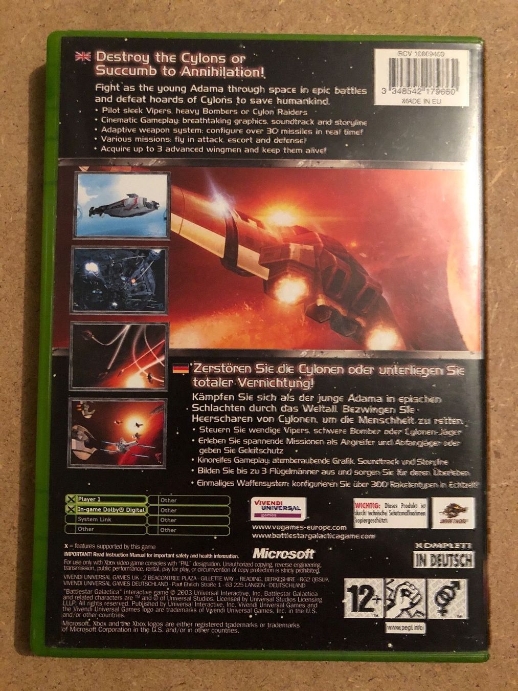 Spiele: Battlestar Galactica für Xbox – Gebraucht aus Kestenholz von Mad18 1