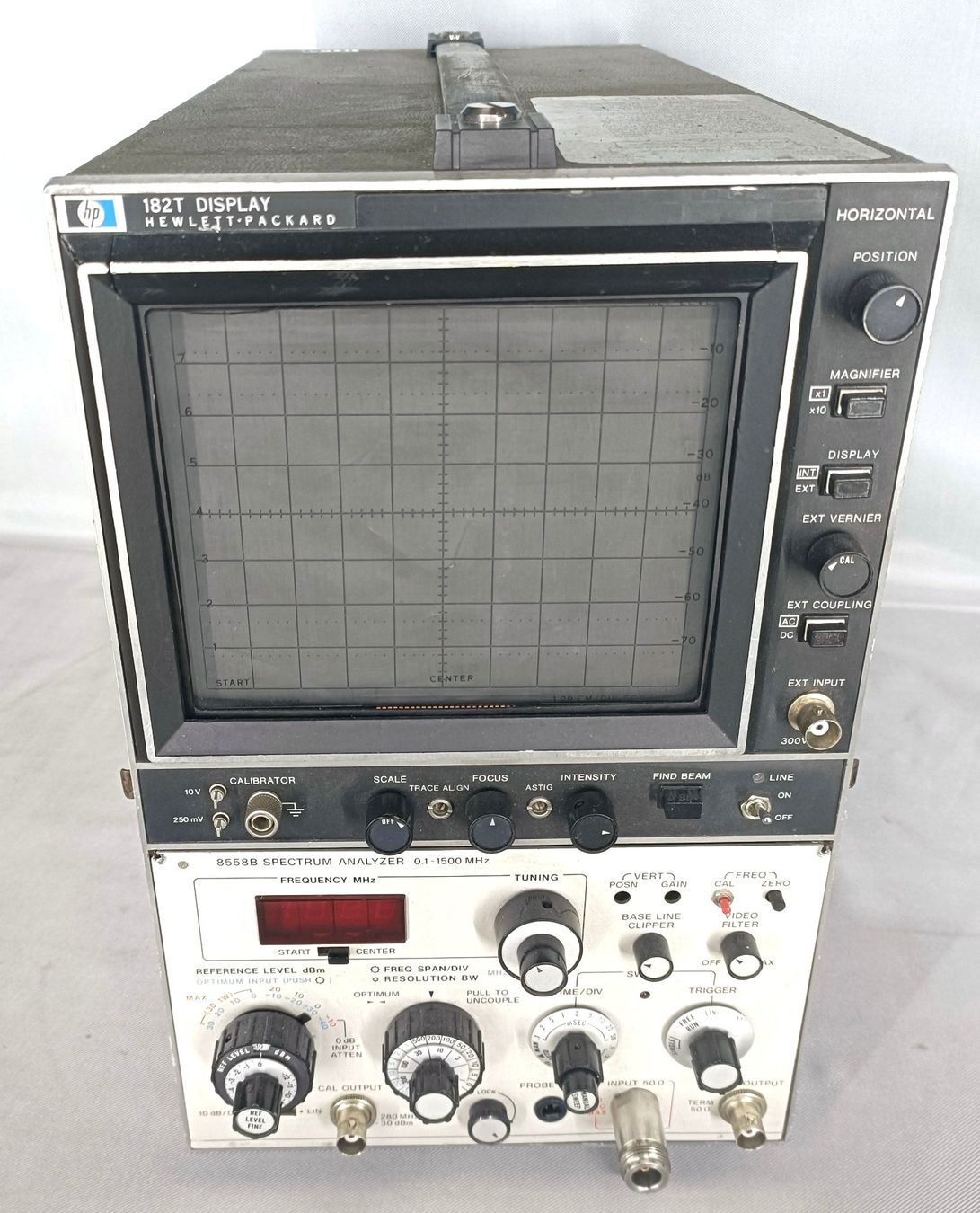 Messen: HEWLETT-PACKARD 8558B Spectrum Analyzer 0.1-1500 MHz – Gebraucht aus Spiez von ricot90