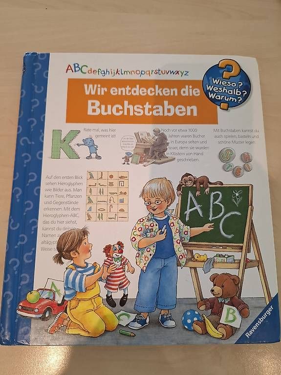 Bücher: Wieso Weshalb Warum Buchstaben – Gebraucht aus Männedorf von Einhornmama