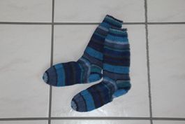 Handgestrickte Socken Grösse 34/35