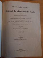 Schweizerisches Idiotikon 9. Band Frauenfeld 1929 
