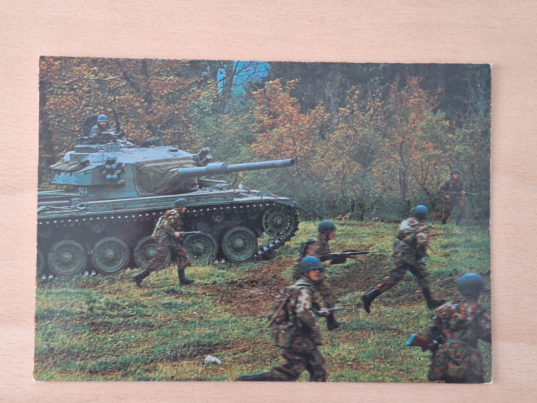 Cartoline postali: AK Militär Schweiz, Panzer Centurion – Usato da Lohn-Ammannsegg venduto da Beo71