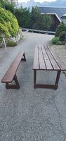 Garten Tisch mit 1 Sitzbank