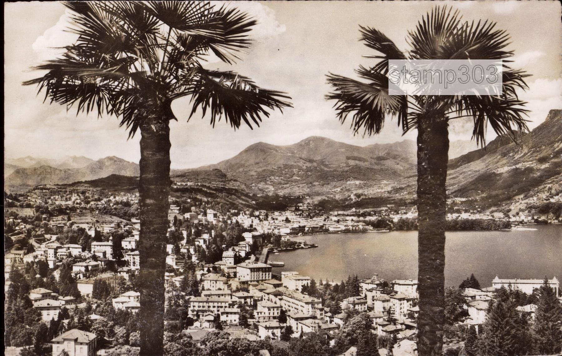 Cartoline postali: AK Lugano Panorama – Usato da Eggersriet venduto da stamp303