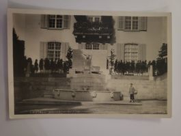 Ansichtskarte Liestal Wehrmännerdenkmal gelaufen 1935 R5F