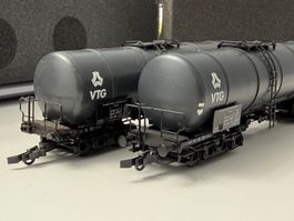 Roco 2x 4365A DB Kesselwsgen VTG / DC HO