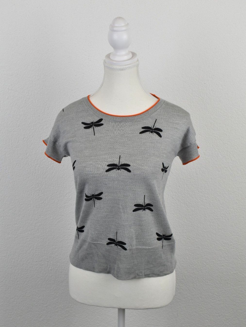 Escada T-shirt: Escada Strickshirt, neuwertig, Gr.XS, 100% Schurwolle – Nuovo (secondo la descrizione) da Nürensdorf venduto da 2ND_STORY
