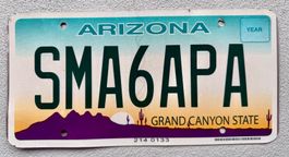 🇺🇸USA KENNZEICHEN * ARIZONA * WÜSTENLANDSCHAFT🇺🇸
