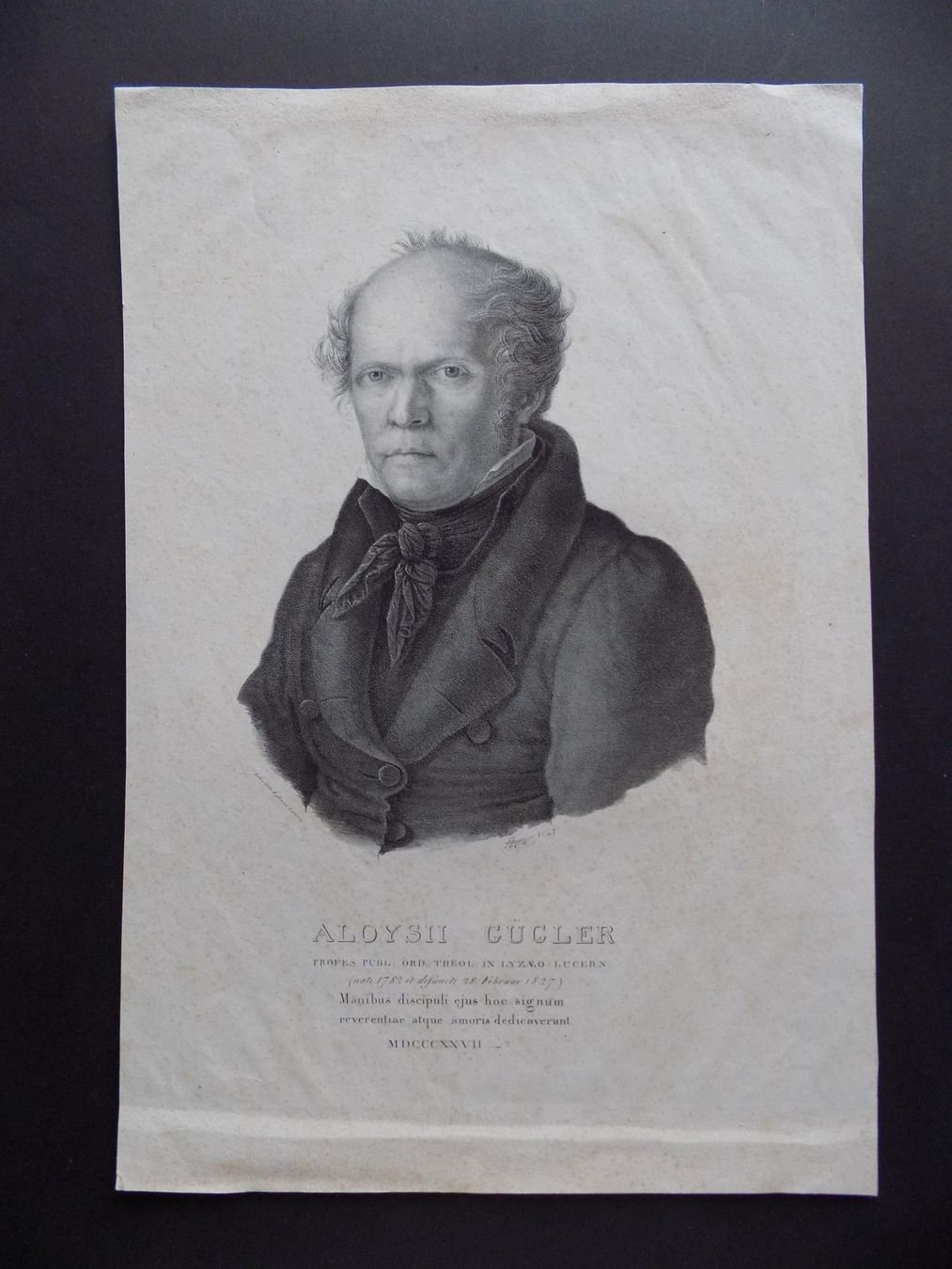 Incisioni: Alois Gügler Luzern – Usato da Risch venduto da Rischli15
