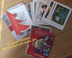 22 Karten - Weihnachten usw...