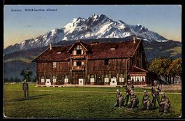 Luzern, Militärkantine Allmend in der A