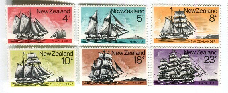 Alle Briefmarken: Briefmarken "Schiffe". Neuseeland – Neu und originalverpackt aus Basel von Butsch5