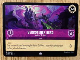 Verbotener Berg DE 66 Disney Lorcana 3 Dornröschen