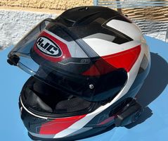 Motorradhelm HJC C70 mit Sena 10S Grösse M