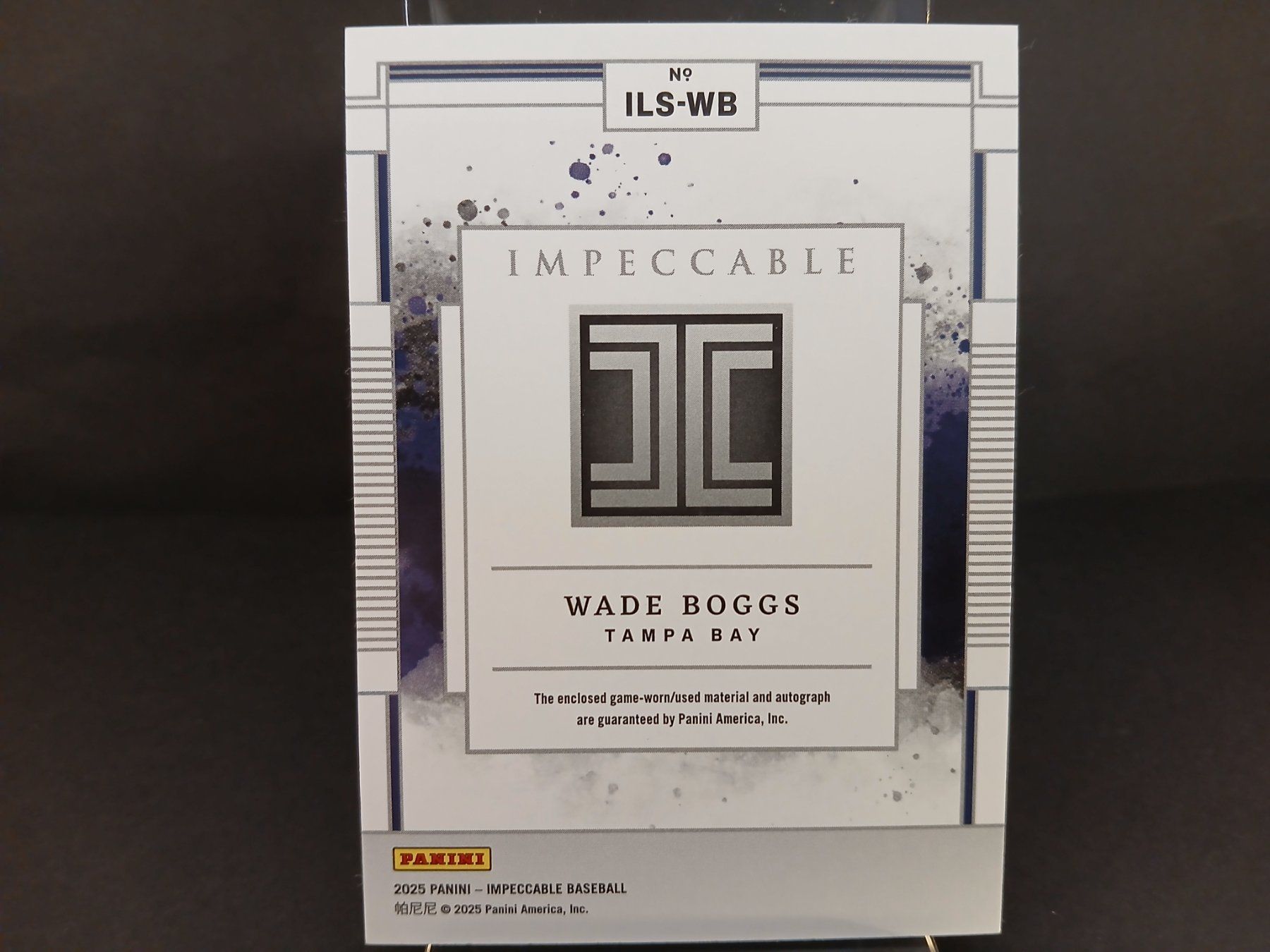 MLB Carte collezionabili: Panini Impeccable Baseball Wade Boggs Lumber Auto /99 – Nuovo (secondo la descrizione) da Schaffhausen venduto da Hariyama 1
