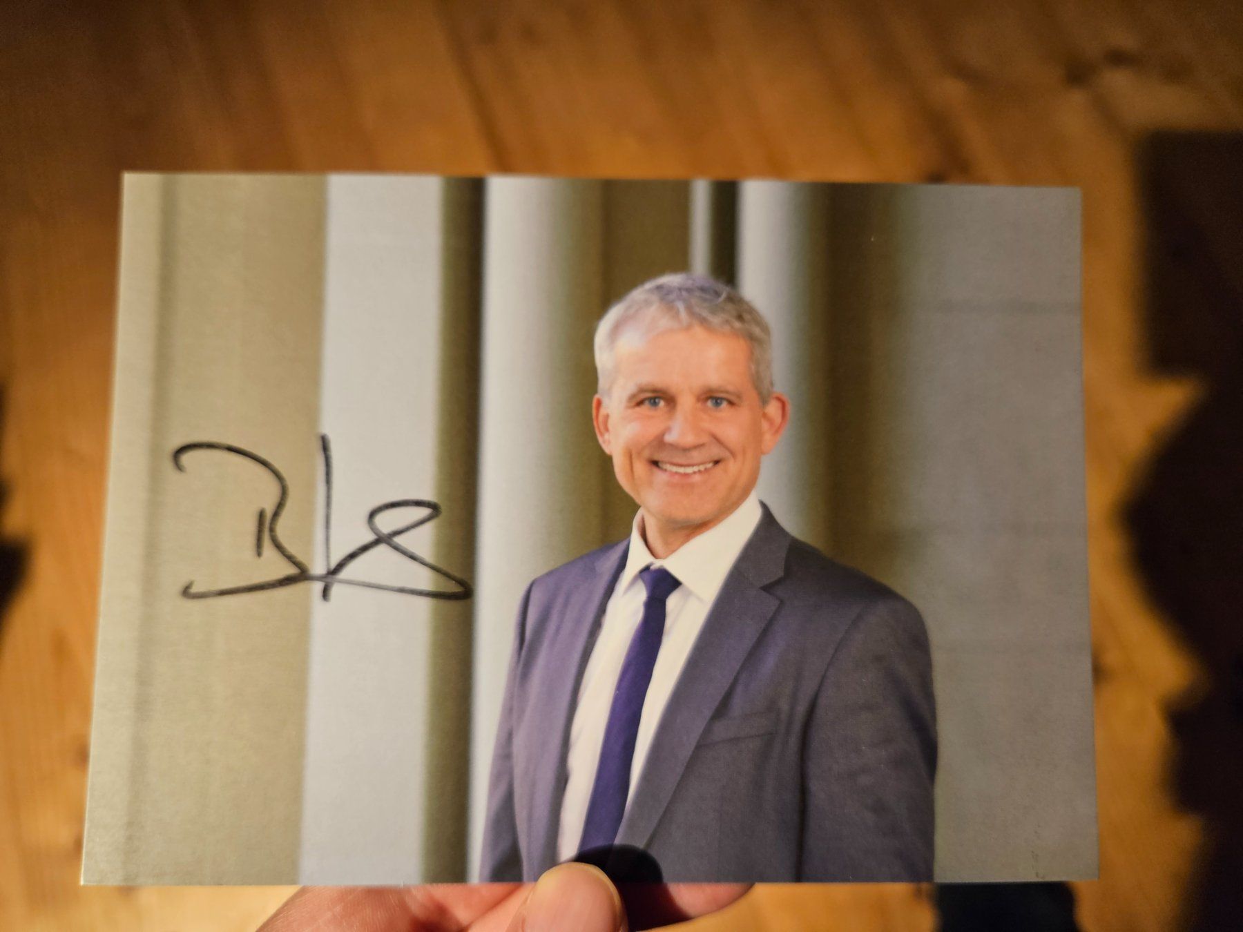 Autographes: Autogrammkarte Bundesrat Beat Jans – Neuf (Voir description) à Bern par watchcomp.