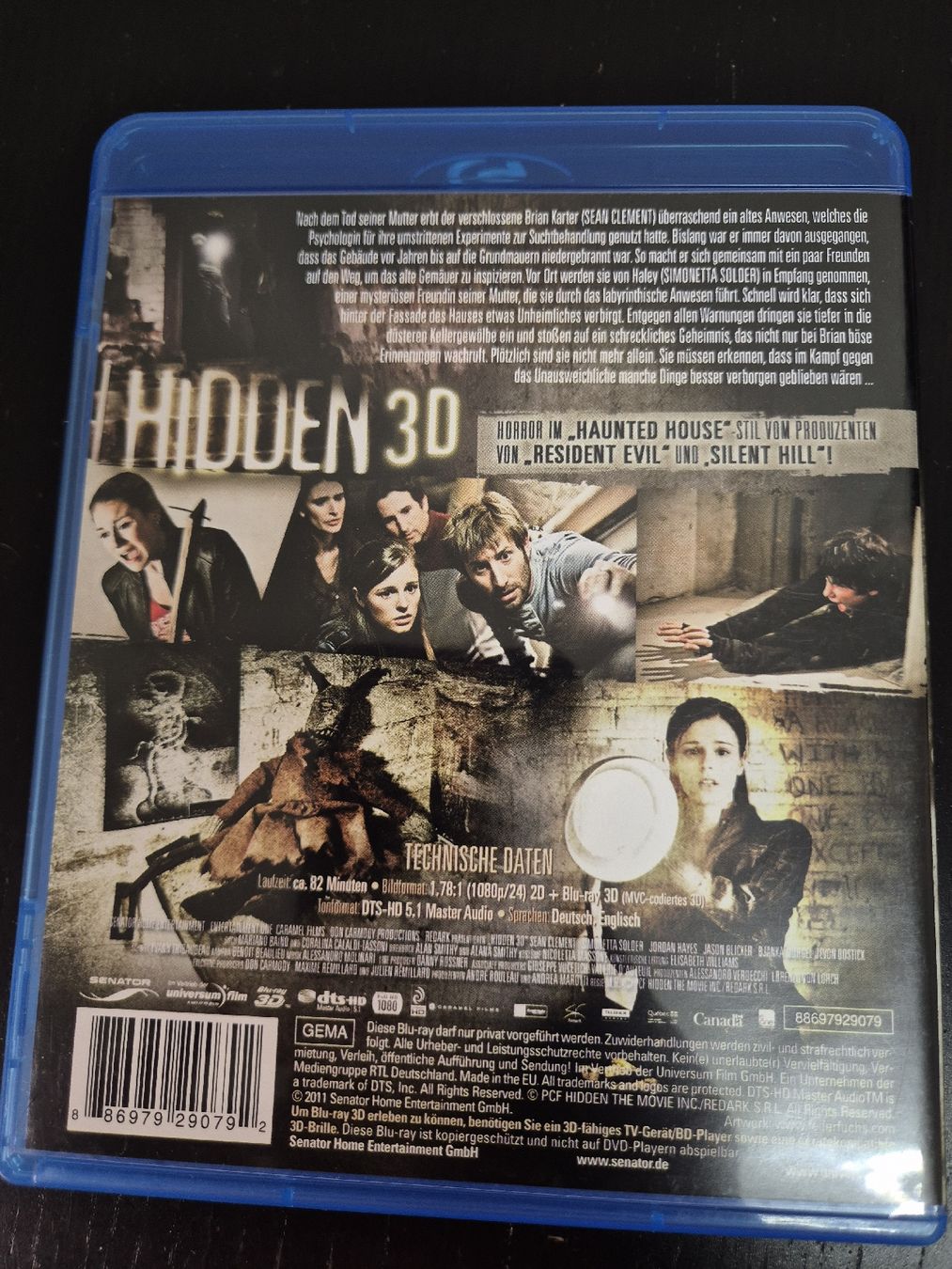 Tutti i DVDs: Hidden 3D Blu-ray – Usato da Wald ZH venduto da _Hotarubi_ 1