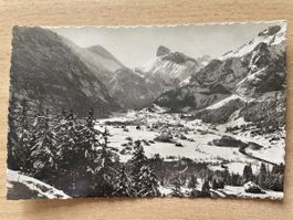 Alte Ansichtskarte Kandersteg, Winter, GEB.BATTERIE 3, Feldp