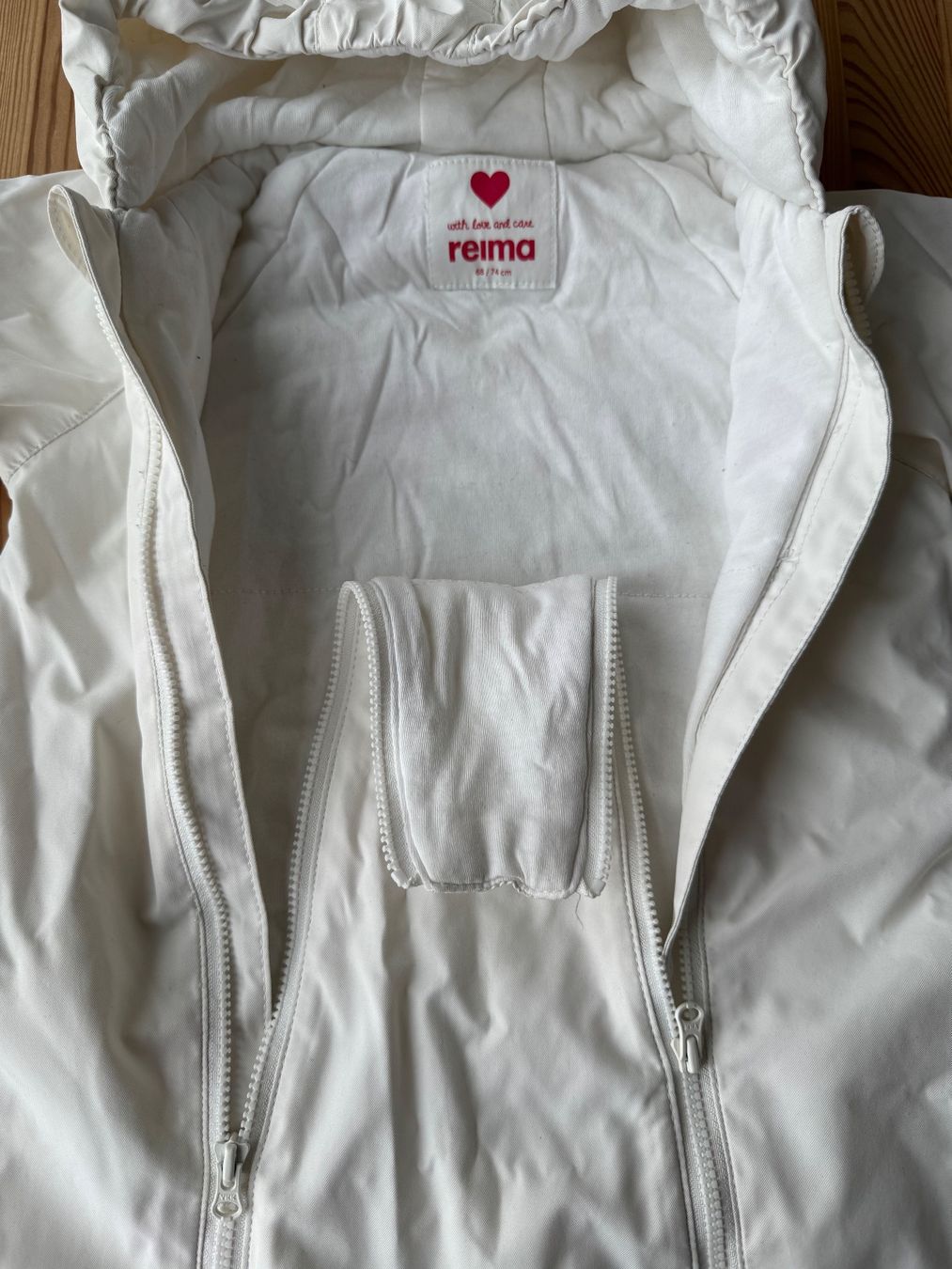 Strampler: Reima Schneeanzug Overall Winter weiss – Gebraucht aus Zug von sil_j6rl 2