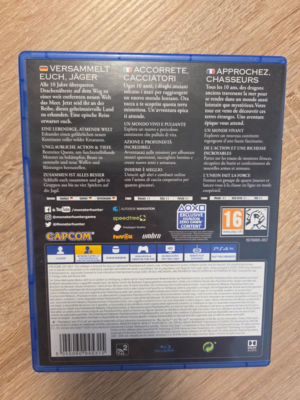 Spiele: Monster Hunter World PS4 Spiel – Gebraucht aus Oftringen von Black_Nymeria 1