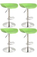 + CLP 4er Set Barhocker Anaheim Kunststoff