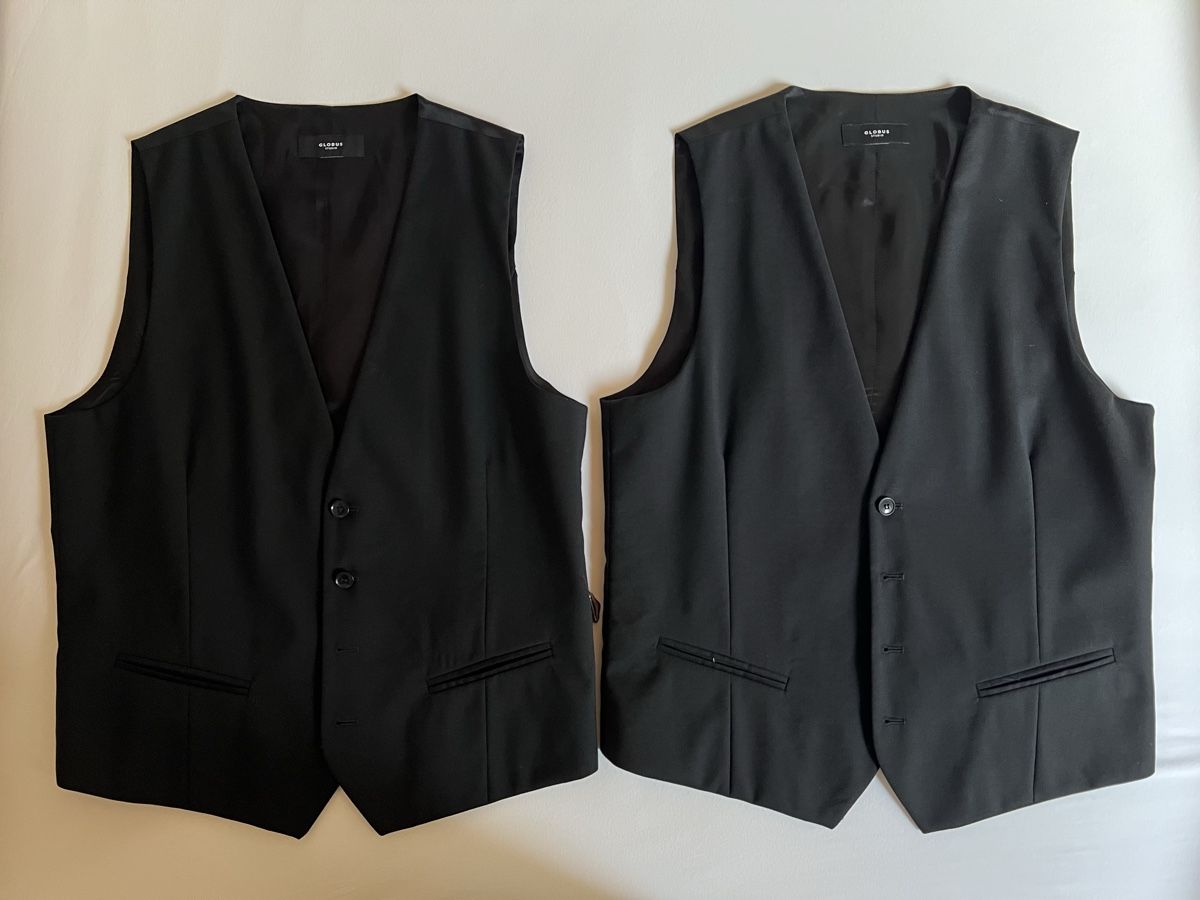 Globus Gilet & Giacche: 2 Gilet Globus Studio schwarz Gr. 48 – Usato da Stäfa venduto da Airwalker 4