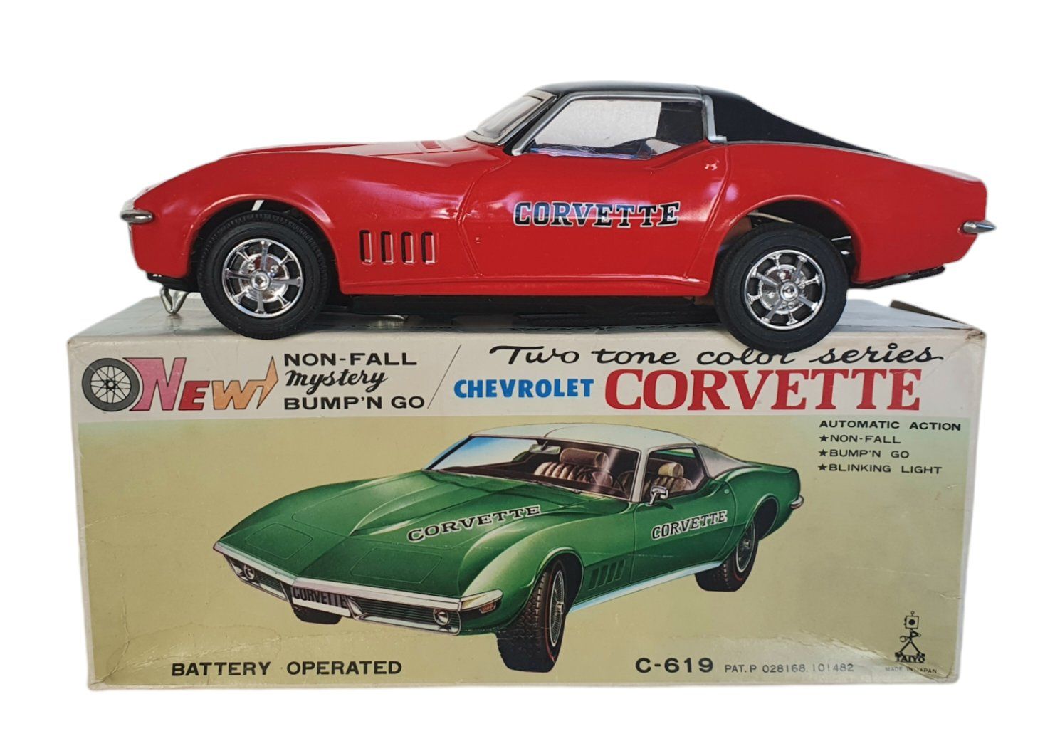 Giocattoli: alter Blechspielzeug Chevrolette Corvette OVP – Usato da Rickenbach b. Wil venduto da klassikmarkt.ch
