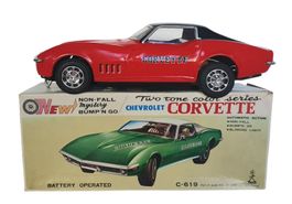 alter Blechspielzeug Chevrolette Corvette OVP