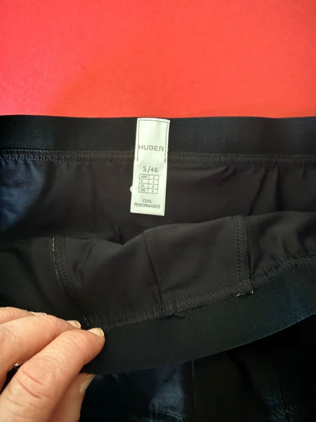 Biancheria intima: HUBER, Slips COOL PERFORMANCE, Grösse S/46, Farbe Schwarz – Nuovo e nell'imballaggio originale da Rudolfstetten venduto da gst_g7xl 3