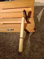 Vintage Rasierer mit Knochen Bein Griff Herren Rasierer