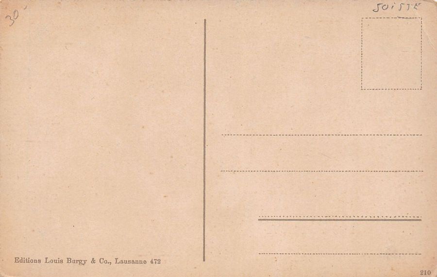 Cartoline postali: Vogelschau-AK Lac Léman Valais – Usato da Frauenfeld venduto da POML 1