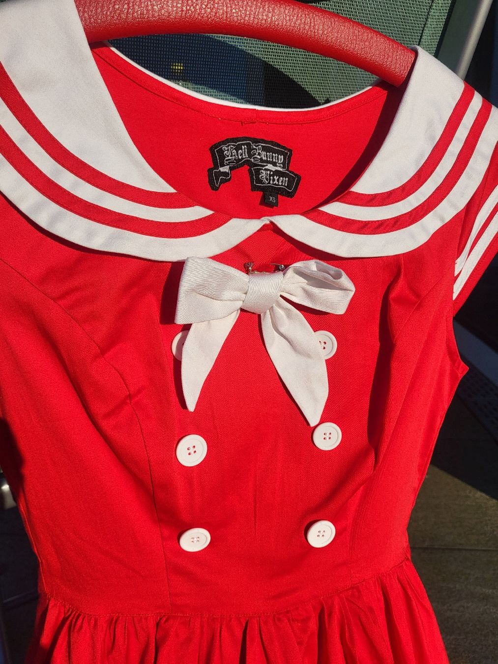 Vestiti: Rockabilly Mini Kleid - Hell Bunny Vixen XS – Nuovo (secondo la descrizione) da Bonstetten venduto da catmilk53 1