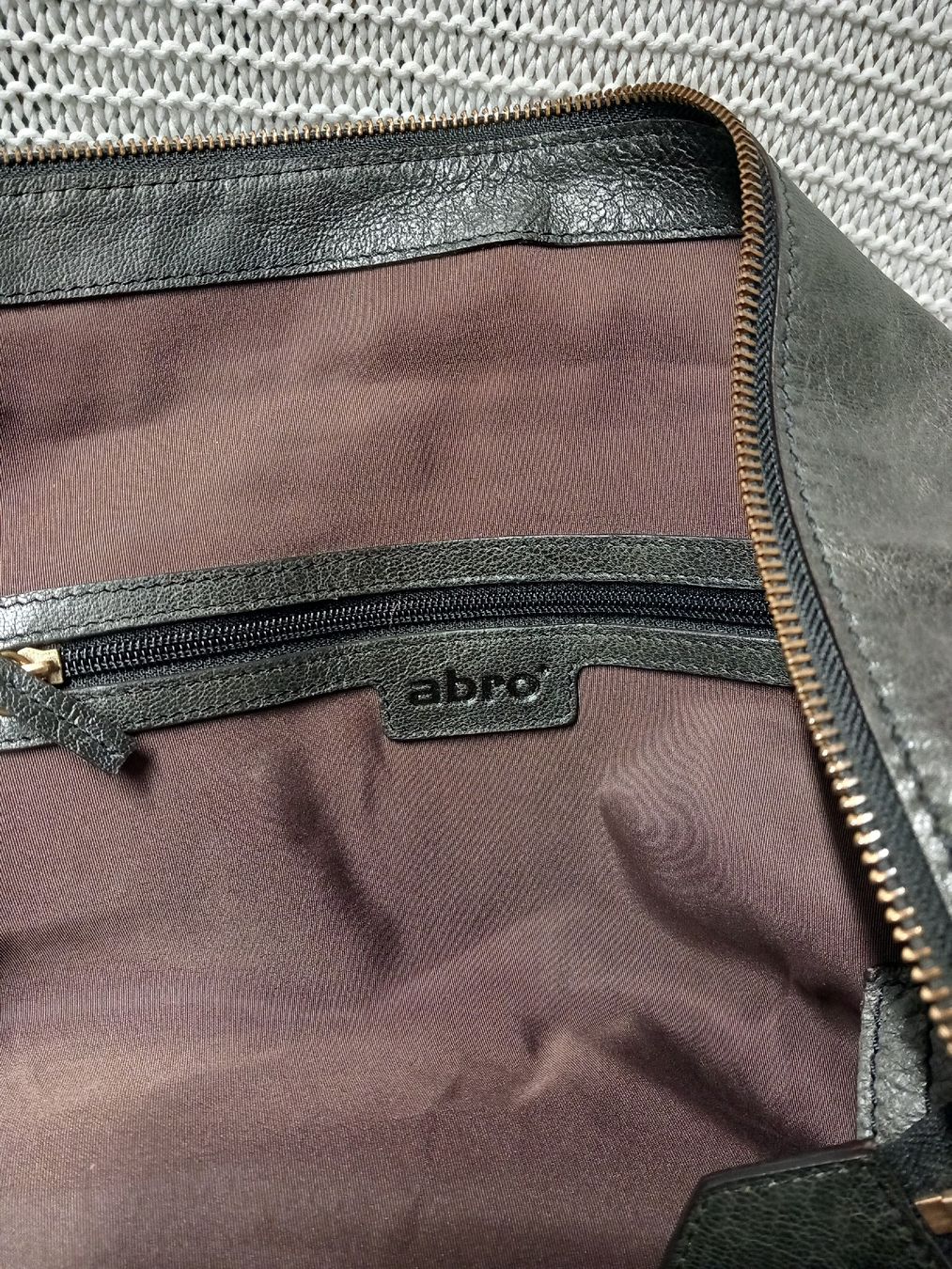 Abro Borse: Abro Weekender Reisetasche olivgrün – Usato da Gwatt (Thun) venduto da umwelt-brocki 5