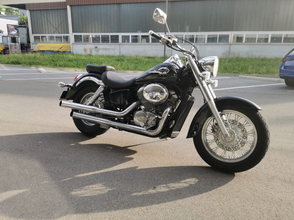 Portapacchi Posteriore Sissy Bar Cromato Per Moto Per Shadow VT750