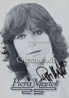 Piera Martell (1943) Sängerin - Autogramm