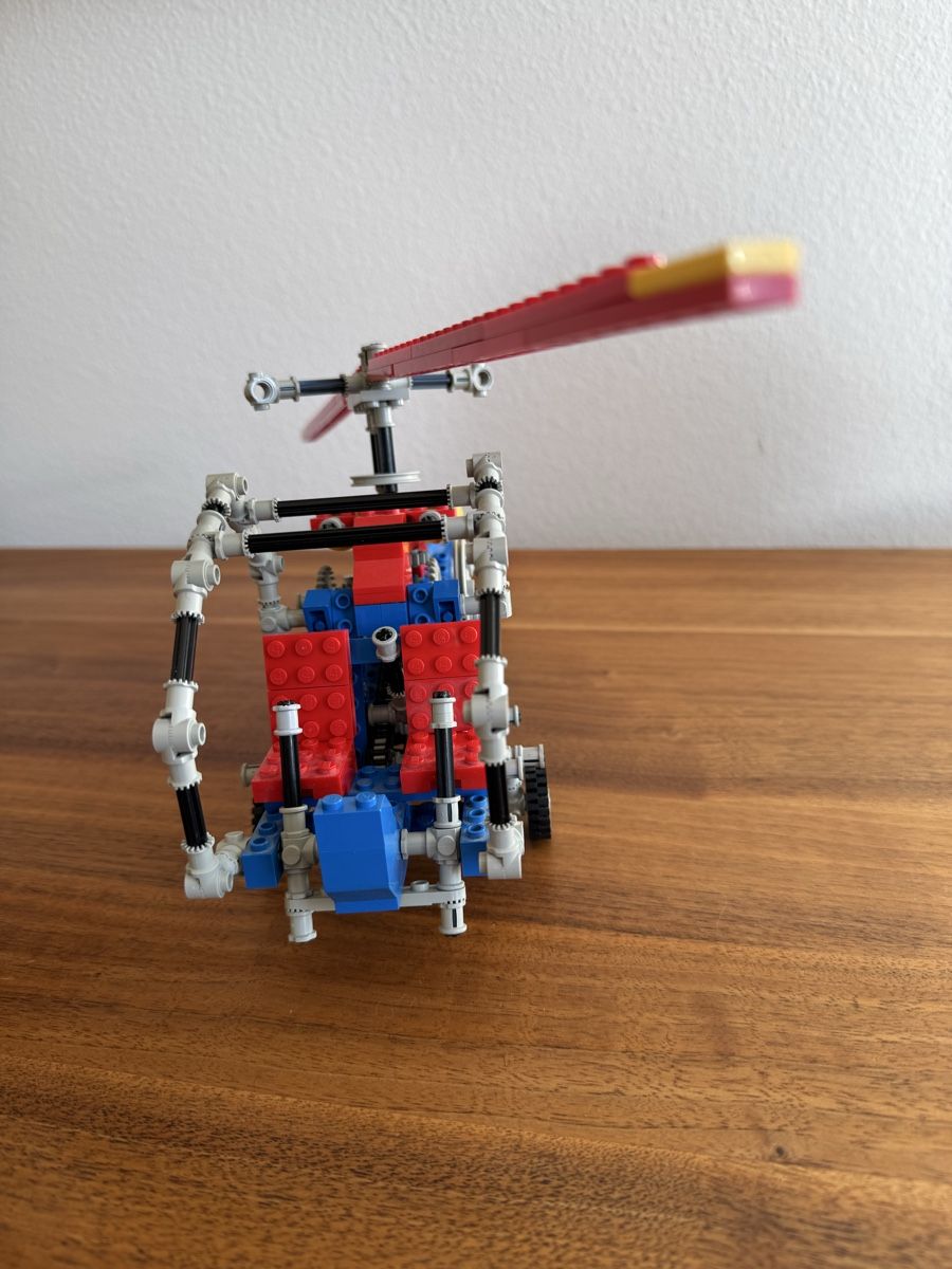 Lego Giocattoli: Lego Technik 8844 Helikopter von 1981 – Usato da Zürich venduto da PJB009 2