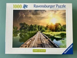 Ravensburger Puzzle 1000 ,Mystisches Licht,