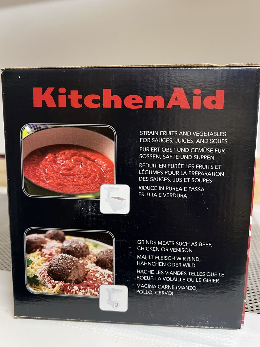 Kitchenaid Küchengeräte: KitchenAid Food Grinder Oder Fleischwolf und Purieraufsatz – Neu (gemäss Beschreibung) aus Wil ZH von CataleyaDewi 2