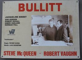Kinoaushang, Steve McQueen, Bullit, 60er Jahre