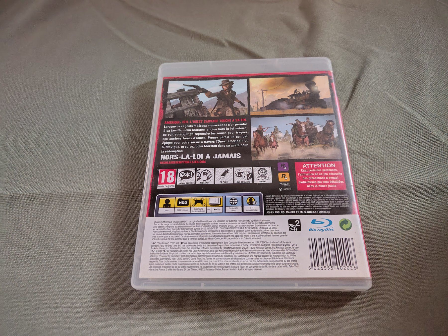 Sony Jeux: Jeu PS3 Red Dead Redemption – D'occasion à Saxon par dan_drn5 3