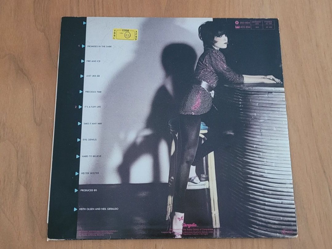 Schallplatten: LP  Pat Benatar – Gebraucht aus Martigny von MZ-67 1