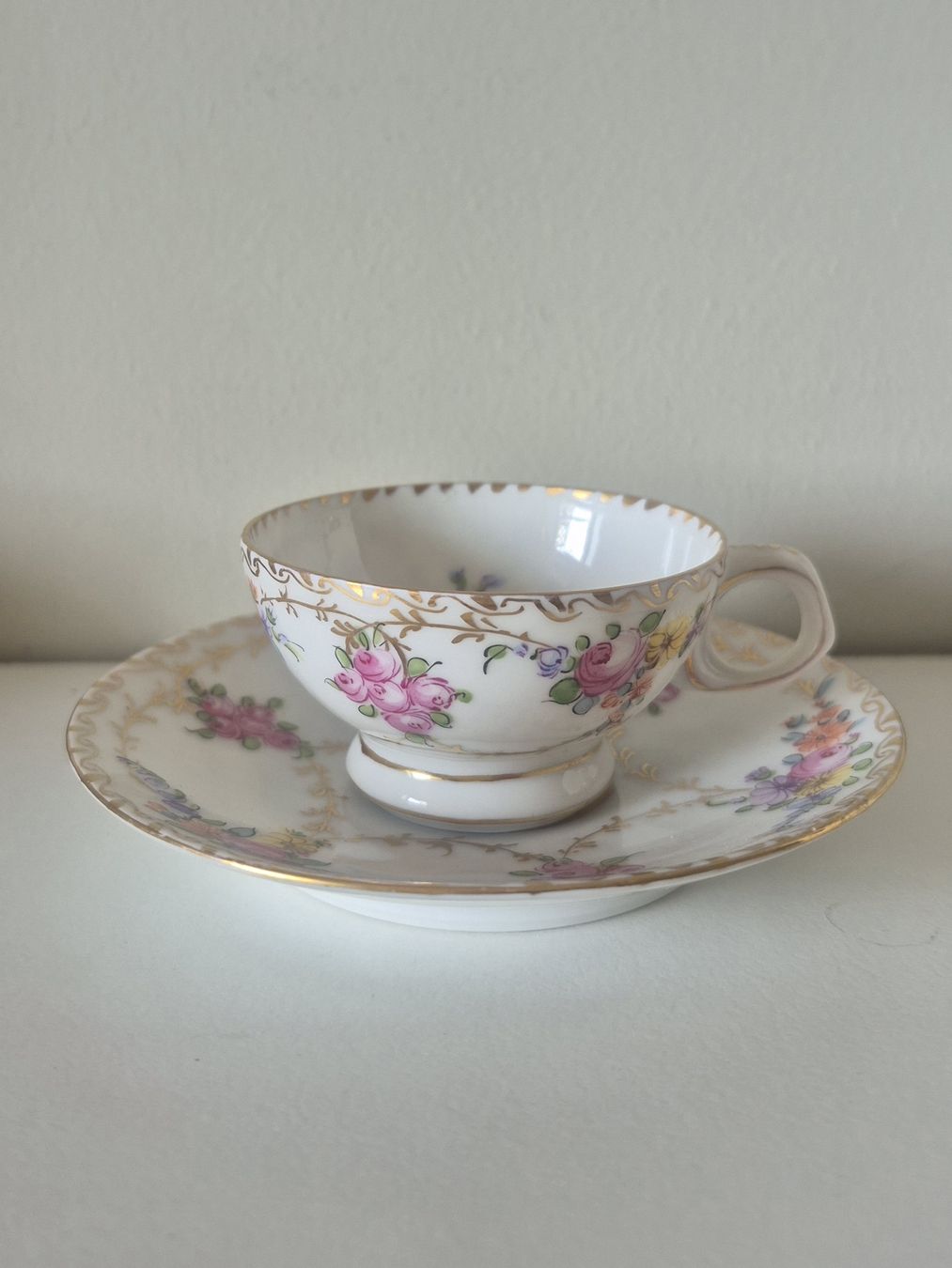 Tassen: Espresso Tassen mit Blumendekor – Gebraucht aus Bern von san_kcw5 5