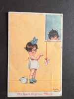 Humorkarte Mit Speck fängt man Mäuse 1927  (P792)